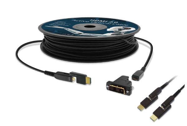 TTL HDMI-Kabel aktiv, optisch 10m HDMI 2.0 St./St. schwarz