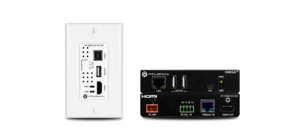 Atlona AT-OME-EX-WP-KIT HDBaseT Transmitter, Switcher, Wallplate
