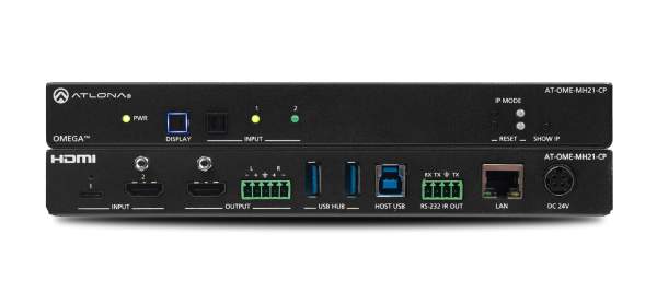 Atlona AT-OME-MH21-CP Switcher, USB-C X HDMI