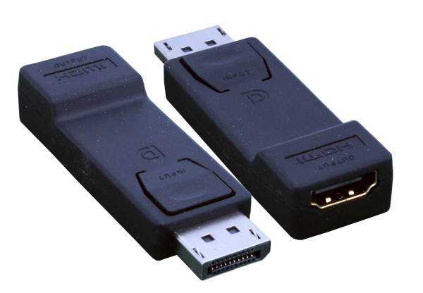 TTL Displayport auf HDMI Adapter, schwarz