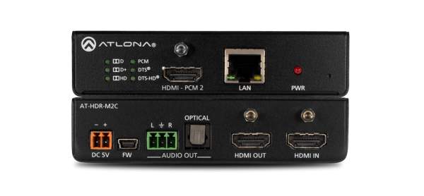 Atlona AT-HDR-M2C HDMI Audio De-Embedder