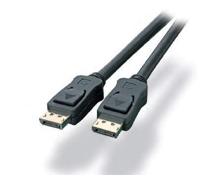 TTL Displayport-Kabel 3m DP 1.2 St./St. schwarz