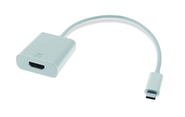 TTL USB-C auf HDMI Adapter, St./Bu., weiß
